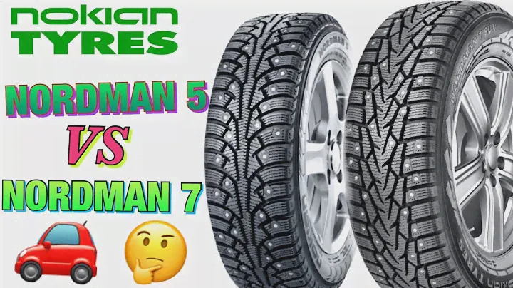NOKIAN NORDMAN 7 VS NORDMAN 5!!! ЗА ЧТО МЫ ПЕРЕПЛАЧИВАЕМ?
